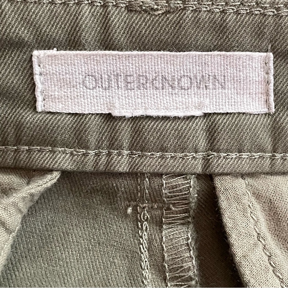 Outerknown | Green Westbound Utility Ankle Pants - Picture 6 of 8